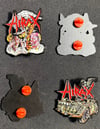 HIRAX PIN double clasp