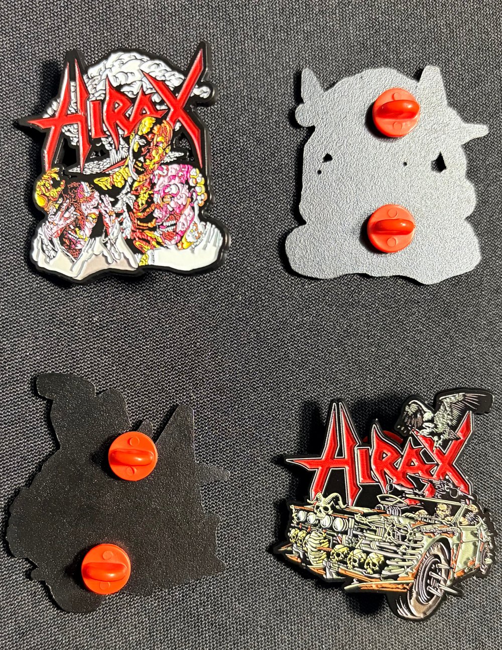 HIRAX PIN double clasp