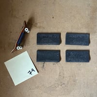 Image 3 of 79 - Pool Coping Blocks - x4 full length black blocks