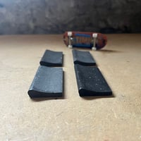 Image 2 of 80 - Pool Coping Blocks - x4 full length black blocks