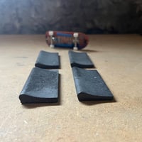 Image 2 of 81 - Pool Coping Blocks - x4 full length black blocks