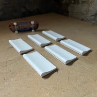 Image 1 of 82 - Pool Coping Blocks - x6 full length white blocks