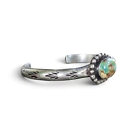 Image 3 of Vintage Southwest Silver Royston Turquoise Cuff, c. 1950s