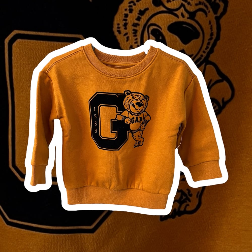 Image of Gap Gold College Sweatshirt (12-18M)