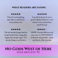 Image 3 of No Gods West of Here - Signed Paperback
