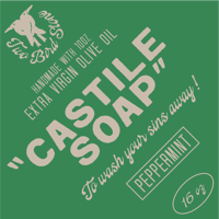 Image 1 of "CASTILE SOAP" - Peppermint - 16 oz