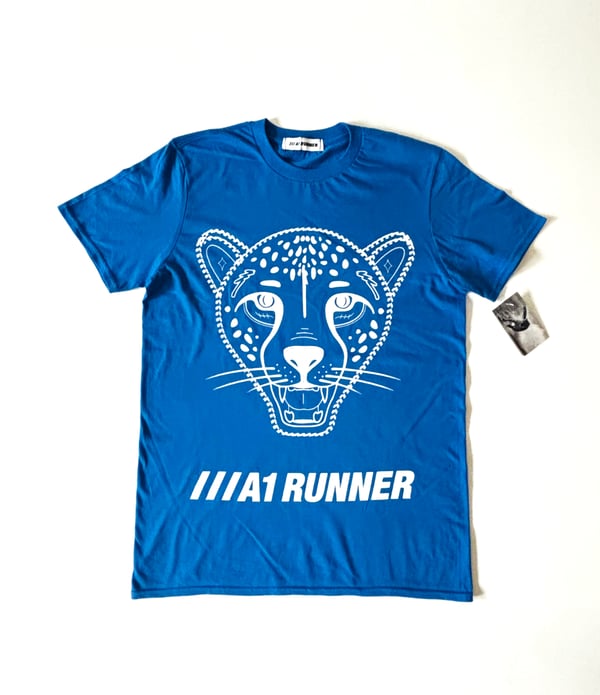 Image of A1 Runner - Royal Cheetarah Tee