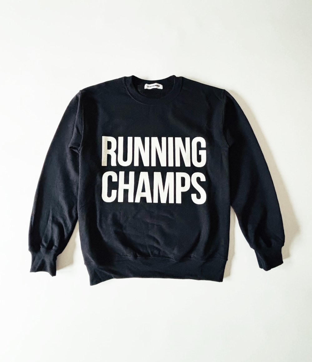 Image of A1 Runner - RC Black Crewneck