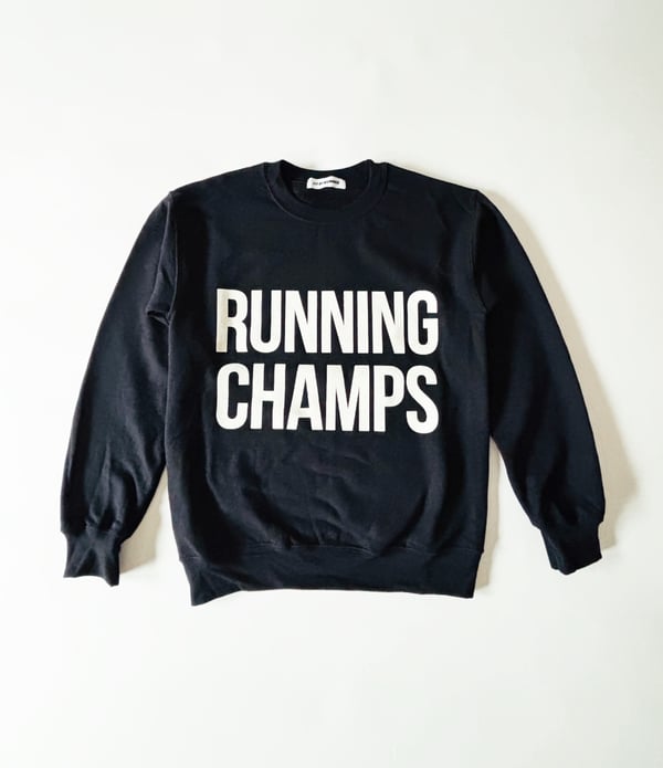 Image of A1 Runner - RC Black Crewneck