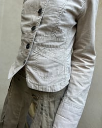 Image 5 of BEIGE BUTTON UP JACKET