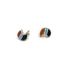 Zuni Stud Earrings (Turquoise Sunset)
