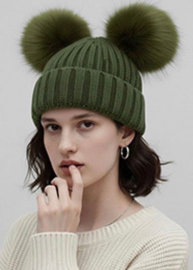 Image of POM POM BEANIE 
