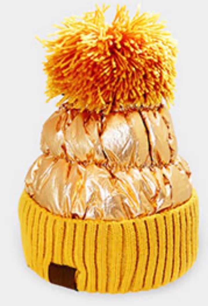 Image of POM POM FLUFFY BEANIE 