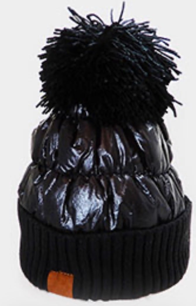 Image of POM POM FLUFFY BEANIE 