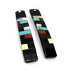 Santo Domingo Earrings (Black Tower)