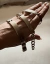 70s sterling silver TAXCO chain link men's ID bracelet