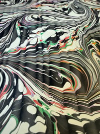 Image 1 of One-of-a-kind hand marbled paper  - 'Harmony'
