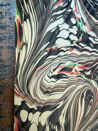 Image 5 of One-of-a-kind hand marbled paper  - 'Harmony'