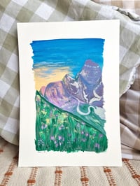 Original A4 painting - Searching for Adventures