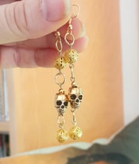 Image 3 of Catacomb Saint Earrings