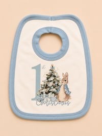 Image 2 of 1st Christmas bib