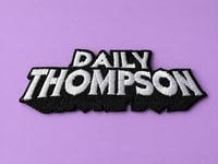 Image 1 of PATCH Logo black and white 
