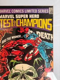 Image 3 of Framed Vintage Contest of Champions #3 (1982) Comic Book | UV Protected Wall Display
