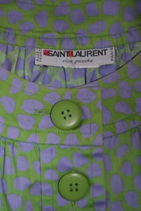 Image 7 of 1980s Saint Laurent Rive Gauche Dress with Belt