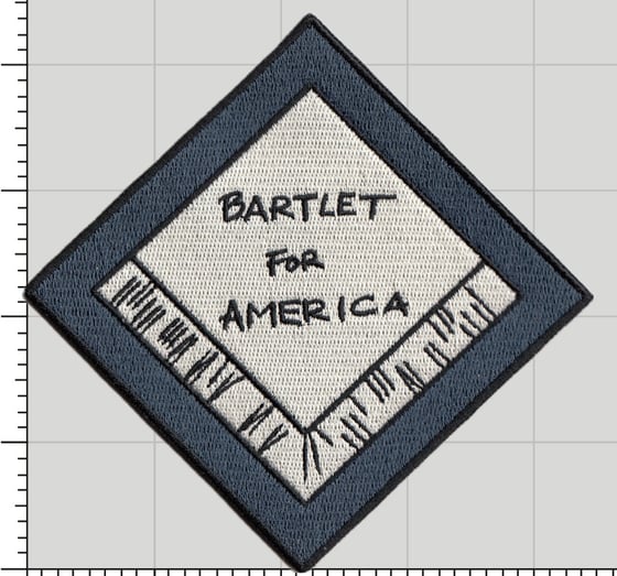 Image of Bartlet For America Patch pre-order