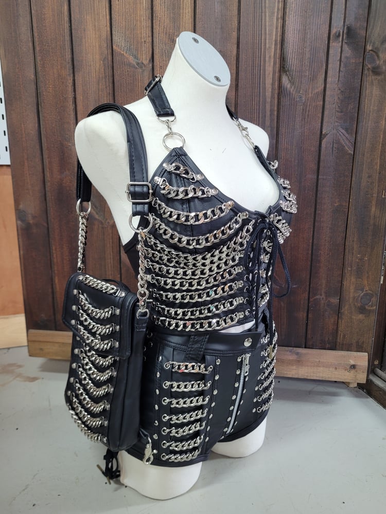 Image of CHAIN QUEEN BUSTIER