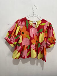 Image 3 of Sonnie Blouse Sample (Floral)