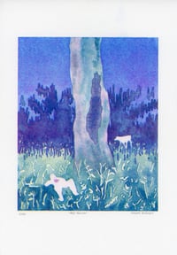 Image 2 of Tree Hollow - A4 Riso Print