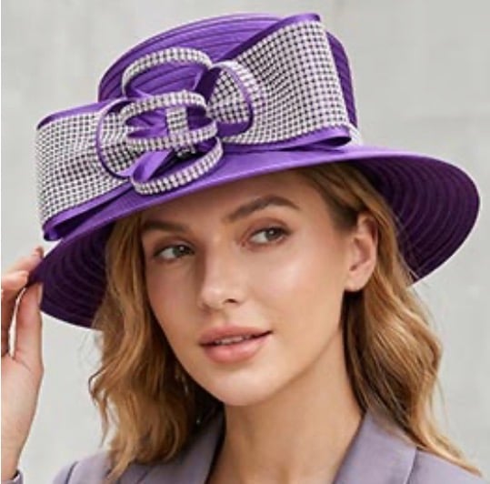 Image of BOW STUDDED HAT 