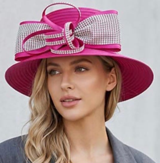 Image of BOW STUDDED HAT 