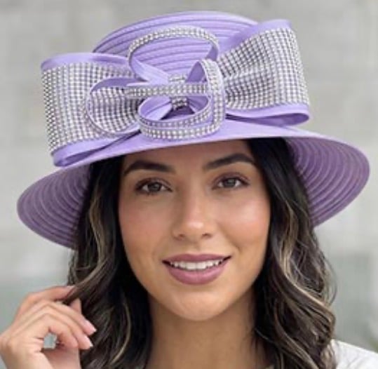 Image of BOW STUDDED HAT 