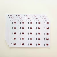 Image 1 of Price Tag Sheets - 4 pack