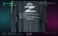 Image 2 of Orbis Gran Z Mitsubishi Oil Promotional Coach Jacket — 1990s