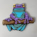 Image of Treefrog / acrylic on plywood painting