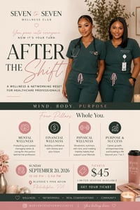 After the Shift: A Wellness & Networking Reset