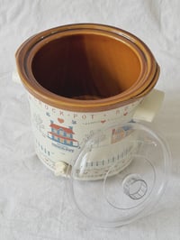 Image 4 of Vintage Rival “Country Cottage” Crock-Pot