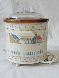Image 5 of Vintage Rival “Country Cottage” Crock-Pot