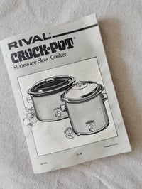 Image 6 of Vintage Rival “Country Cottage” Crock-Pot