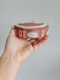 Image 6 of Wedgwood “Playing Cupids” Jasperware Oval Box