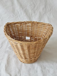 Image 1 of Natural Wicker Bike Basket