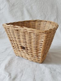 Image 3 of Natural Wicker Bike Basket
