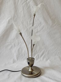 Image 1 of Three-Light Calla Lily Lamp