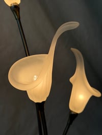 Image 2 of Three-Light Calla Lily Lamp