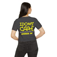 Image 10 of I Don't Care-Crop Festival Tee