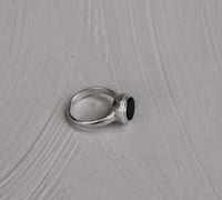 Image 3 of Onyx Circle Ring