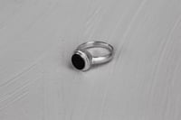 Image 1 of Onyx Circle Ring